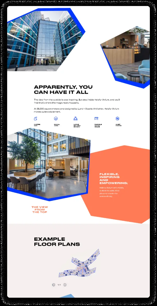 Commercial property development with Helsfyr Atrium