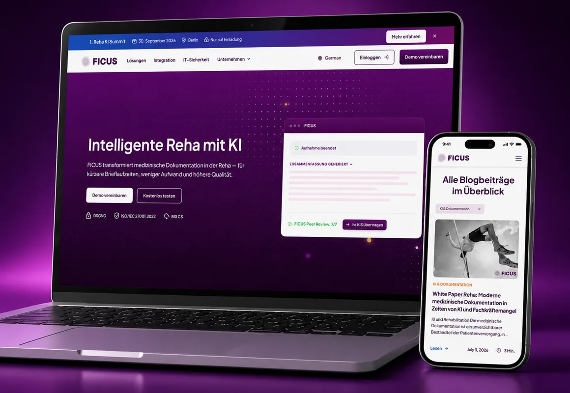 A multilingual healthcare AI website for Ficus Health