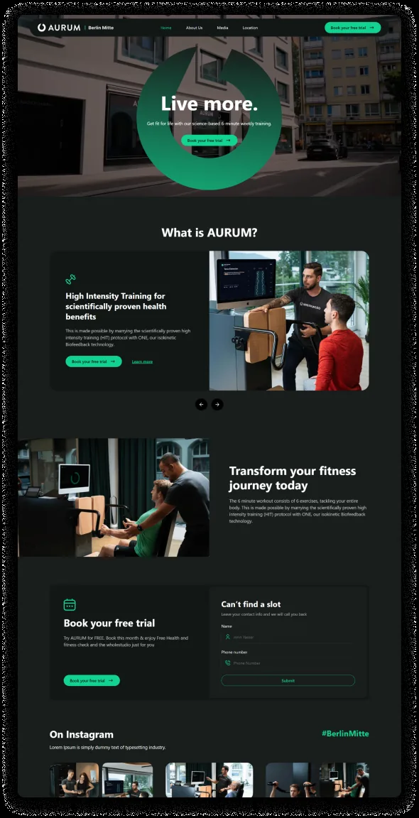 Fitness with Arum