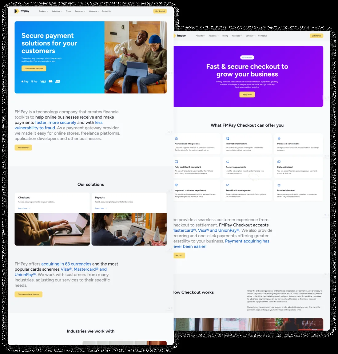 Secure payment solutions with FMpay